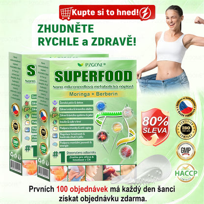 ⭐ 𝐏𝐙𝐆𝐎𝐍𝐄® Superpotravinová Nano mikroneedle náplast | 🎁 Zbývá pouze 10 boxů! 🎁 Dáváme další 40% slevu! Pečujte o své zdraví! Pokud teď propásnete, letos už nebude žádná příležitost!